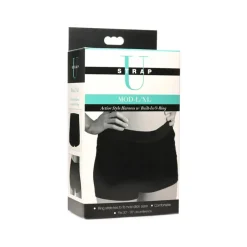 Clearance LoversStores Strap U Mod Boxer Brief Harness with O-Ring Black