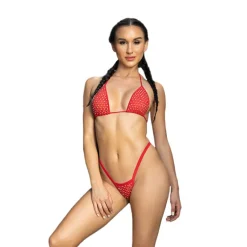 New LoversStores The Crystal Bikini Red