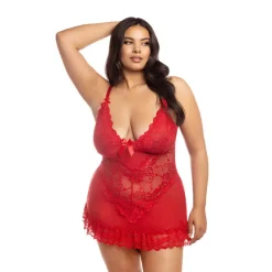 Hot LoversStores Valentine Lacey Babydoll
