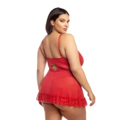 Hot LoversStores Valentine Lacey Babydoll